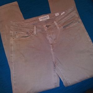 Lucky Brand khakis crop jeans